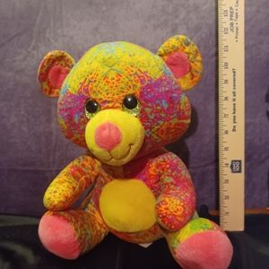 Fiesta Scribbles Teddy Bear Plush 11 inch